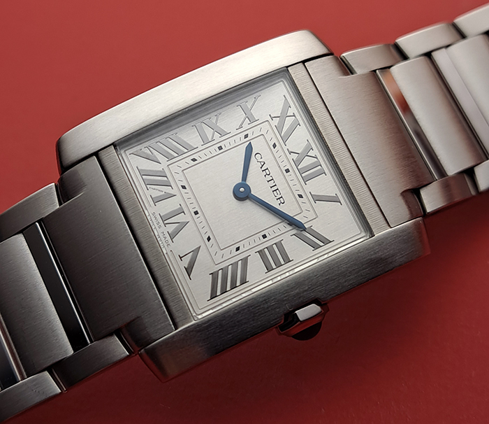 Midsize Cartier Tank Francaise Wristwatch Ref. WSTA0074